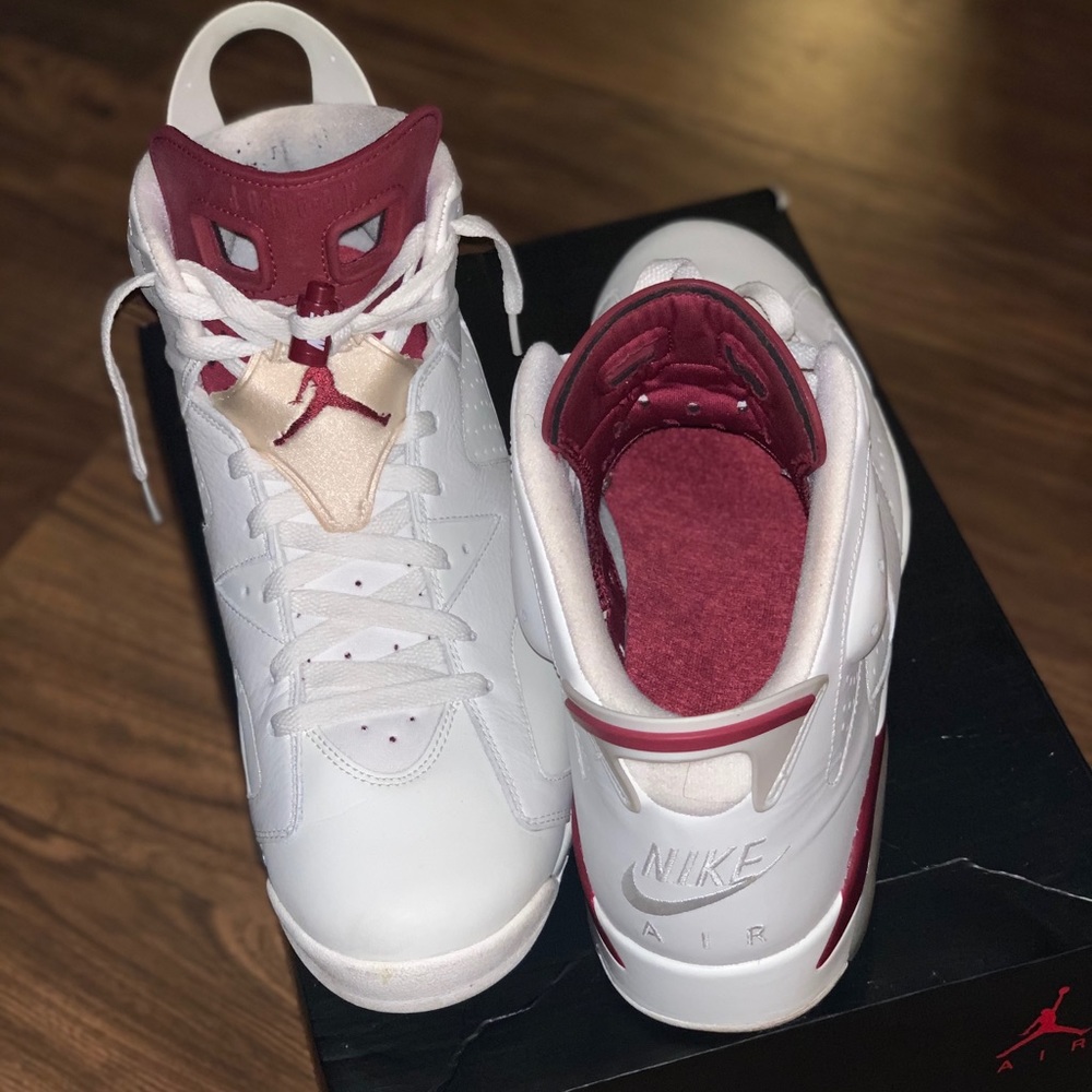 Air Jordan Maroon 6’s